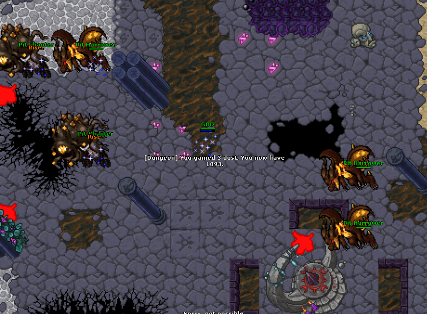 The Pit – potwory