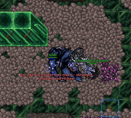 Enraged boss